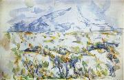 Paul Cezanne La Montagne Sainte-Victoire Spain oil painting artist